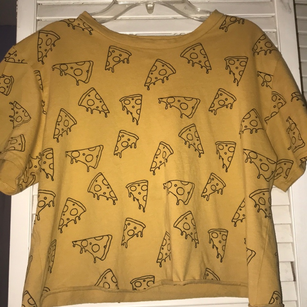 Pizza Crop Top
